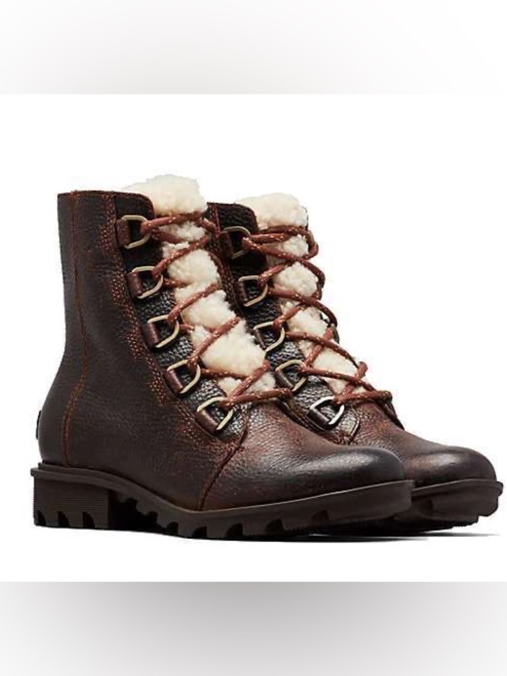 Sorel Phoenix Cozy Waterproof Winter Snow Boots w/Shearling Trim